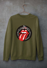 Load image into Gallery viewer, Rolling Stones Unisex Sweatshirt for Men/Women-S(40 Inches)-Olive Green-Ektarfa.online
