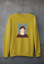 Load image into Gallery viewer, V-BTS(K-Pop) Unisex Sweatshirt for Men/Women-S(40 Inches)-Mustard Yellow-Ektarfa.online
