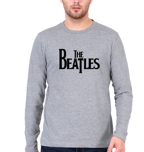 Beatles Full Sleeves T-Shirt for Men-Grey-Ektarfa.online