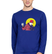 Load image into Gallery viewer, Divine Full Sleeves T-Shirt for Men-Royal Blue-Ektarfa.online
