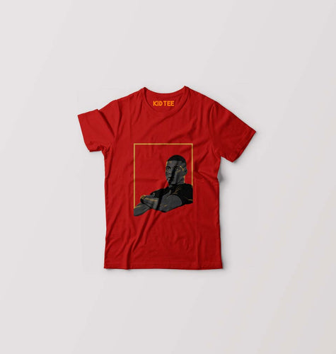 Kylian Mbappé Kids T-Shirt for Boy/Girl-Red-Ektarfa.online