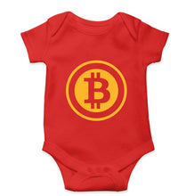 Load image into Gallery viewer, Cryptocurrency Bitcoin Kids Romper For Baby Boy/Girl-Red-Ektarfa.online
