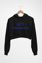 Load image into Gallery viewer, Premier Crop HOODIE FOR WOMEN-Black-Ektarfa.online
