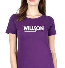 Load image into Gallery viewer, Wilson T-Shirt for Women-Purple-Ektarfa.online
