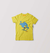 Load image into Gallery viewer, Aladdin Genie(Jinn) Kids T-Shirt for Boy/Girl-Yellow-Ektarfa.online
