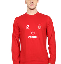 Load image into Gallery viewer, A.C. Milan Football Full Sleeves T-Shirt for Men-Red-Ektarfa.online
