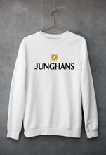 Load image into Gallery viewer, Junghans Unisex Sweatshirt for Men/Women-S(40 Inches)-White-Ektarfa.online
