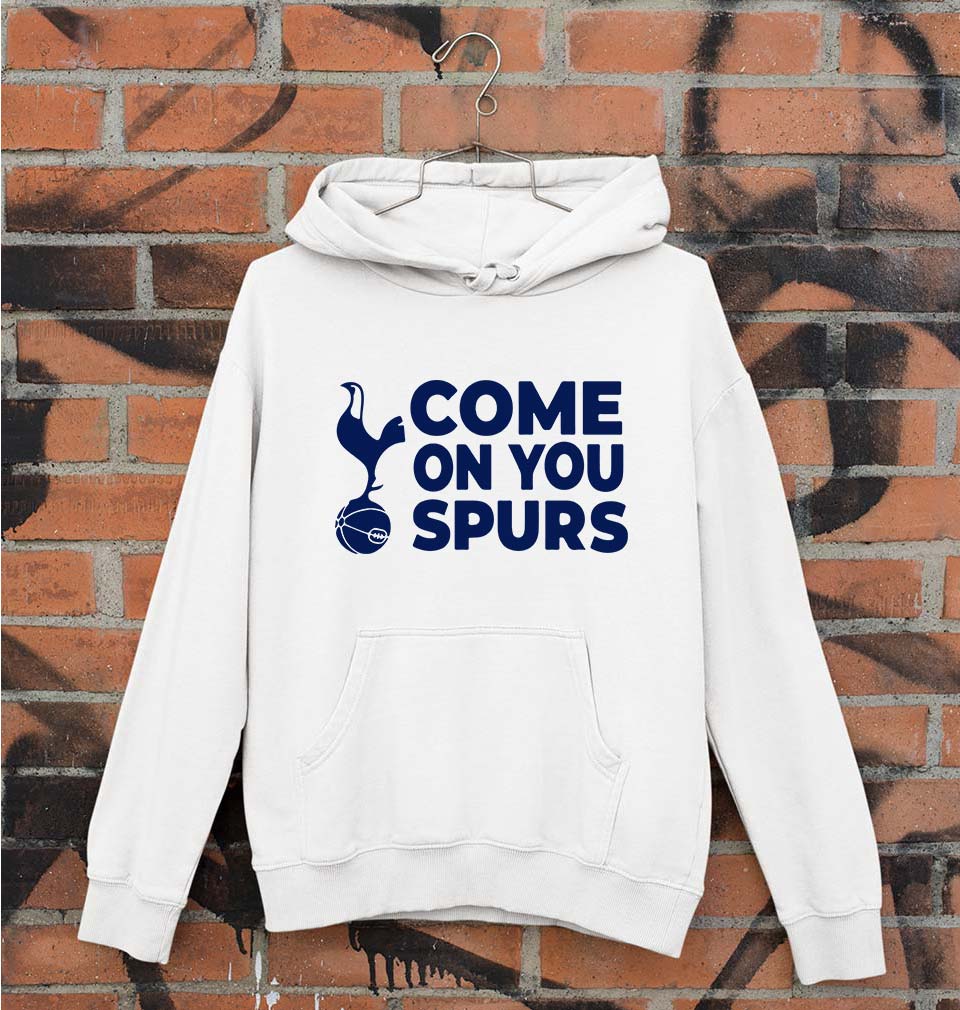 Tottenham Hotspur (Spurs) Unisex Hoodie for Men/Women-White-Ektarfa.online