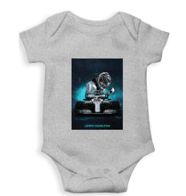 Load image into Gallery viewer, Lewis Hamilton F1 Kids Romper For Baby Boy/Girl-0-5 Months(18 Inches)-Grey-Ektarfa.online
