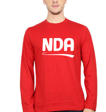 Load image into Gallery viewer, NDA Army Full Sleeves T-Shirt for Men-RED-Ektarfa.online
