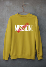 Load image into Gallery viewer, Mission Impossible (MI) Unisex Sweatshirt for Men/Women-Mustard Yellow-Ektarfa.online
