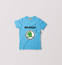 Load image into Gallery viewer, Skoda Kids T-Shirt for Boy/Girl-Light Blue-Ektarfa.online
