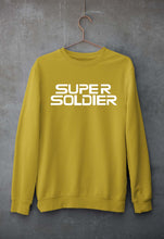 Load image into Gallery viewer, Super Soldier Unisex Sweatshirt for Men/Women-Mustard Yellow-Ektarfa.online
