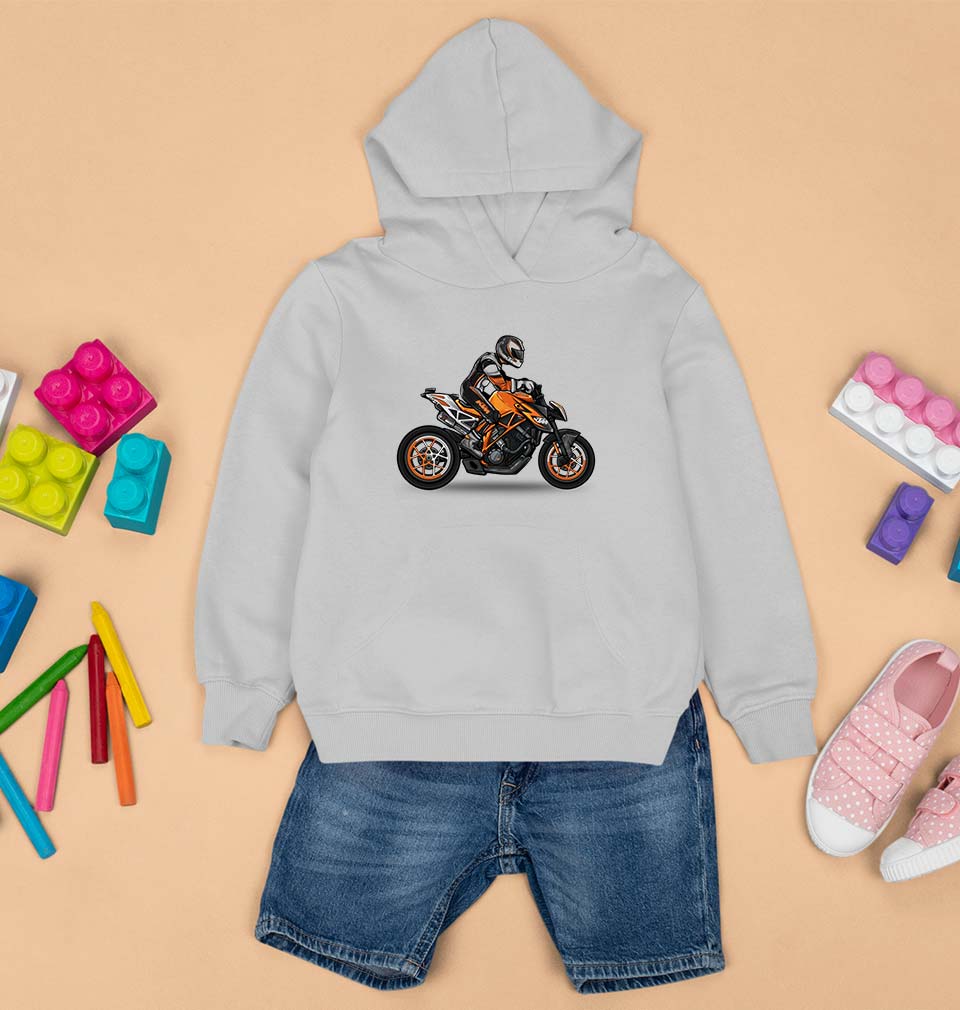 Duke Kids Hoodie for Boy/Girl-GREY-Ektarfa.online