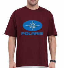 Load image into Gallery viewer, Polaris Oversized T-Shirt for Men-Maroon-Ektarfa.online
