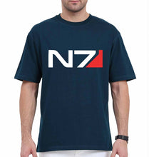 Load image into Gallery viewer, N7 Oversized T-Shirt for Men-Petrol Blue-Ektarfa.online
