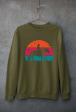 Load image into Gallery viewer, Horse Riding Unisex Sweatshirt for Men/Women-Olive Green-Ektarfa.online
