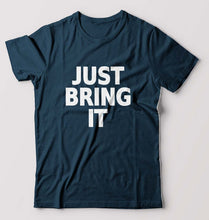 Load image into Gallery viewer, Just Bring IT T-Shirt for Men-Petrol Blue-Ektarfa.online
