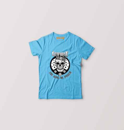 Poker Kids T-Shirt for Boy/Girl-0-1 Year(20 Inches)-Light Blue-Ektarfa.online