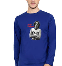 Load image into Gallery viewer, John Lennon Full Sleeves T-Shirt for Men-Royal Blue-Ektarfa.online
