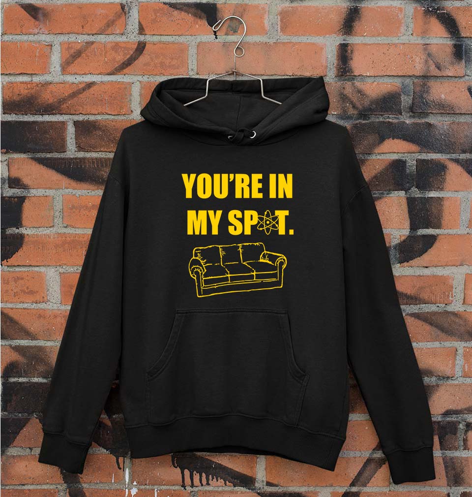 Sheldon Cooper The Big Bang Theory Unisex Hoodie for Men/Women-S(40 Inches)-Black-Ektarfa.online
