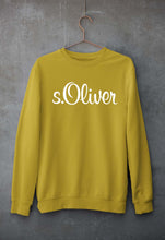 Load image into Gallery viewer, s.Oliver Unisex Sweatshirt for Men/Women-Mustard Yellow-Ektarfa.online
