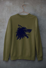Load image into Gallery viewer, Wolf Unisex Sweatshirt for Men/Women-Olive Green-Ektarfa.online
