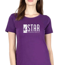Load image into Gallery viewer, Star laboratories T-Shirt for Women-XS(32 Inches)-Purple-Ektarfa.online
