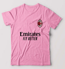 Load image into Gallery viewer, A.C. Milan 2021-22 T-Shirt for Men-S(38 Inches)-Light Baby Pink-Ektarfa.online
