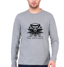 Load image into Gallery viewer, The Witcher Full Sleeves T-Shirt for Men-Grey Melange-Ektarfa.online
