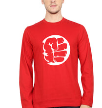 Load image into Gallery viewer, Hulk Superhero Full Sleeves T-Shirt for Men-Red-Ektarfa.online
