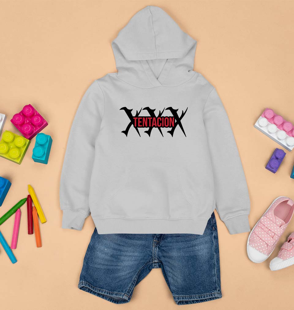 xxxtentaction Kids Hoodie for Boy/Girl-0-1 Year(22 Inches)-Grey-Ektarfa.online