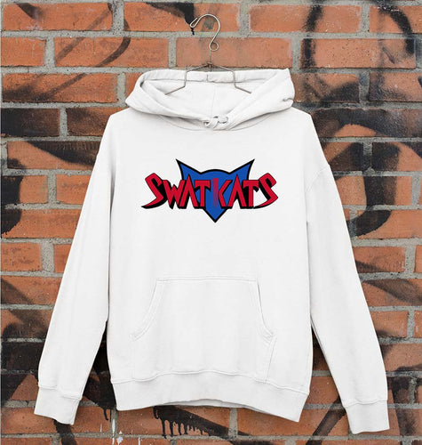 Swat Kats Gym Unisex Hoodie for Men/Women-White-Ektarfa.online