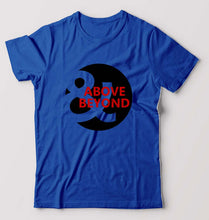 Load image into Gallery viewer, Above &amp; Beyond T-Shirt for Men-S(38 Inches)-Royal Blue-Ektarfa.online
