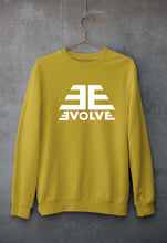 Load image into Gallery viewer, Evolve Unisex Sweatshirt for Men/Women-S(40 Inches)-Mustard Yellow-Ektarfa.online
