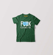 Load image into Gallery viewer, Covid 19 Kids T-Shirt for Boy/Girl-Dark Green-Ektarfa.online
