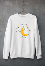 Load image into Gallery viewer, Banana Unisex Sweatshirt for Men/Women-S(40 Inches)-White-Ektarfa.online
