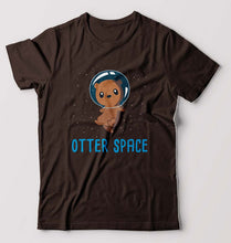 Load image into Gallery viewer, Space T-Shirt for Men-Coffee Brown-Ektarfa.online
