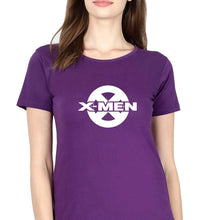 Load image into Gallery viewer, X-Men T-Shirt for Women-XS(32 Inches)-Purple-Ektarfa.online
