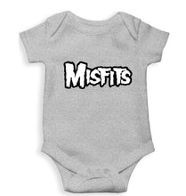Load image into Gallery viewer, Misfits Kids Romper For Baby Boy/Girl-0-5 Months(18 Inches)-Grey-Ektarfa.online
