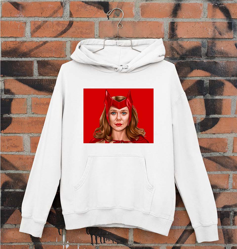 Scarlet Witch Wanda Unisex Hoodie for Men/Women-White-Ektarfa.online