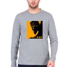 Load image into Gallery viewer, KGF Full Sleeves T-Shirt for Men-Grey Melange-Ektarfa.online
