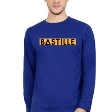 Load image into Gallery viewer, Bastille Full Sleeves T-Shirt for Men-Royal Blue-Ektarfa.online
