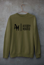 Load image into Gallery viewer, Antony Morato Unisex Sweatshirt for Men/Women-S(40 Inches)-Olive Green-Ektarfa.online
