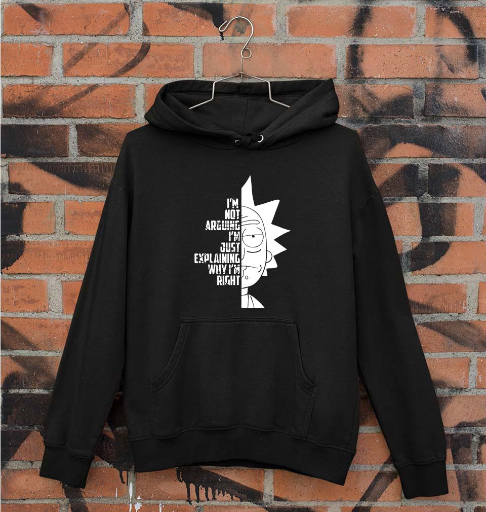 Rick and Morty Unisex Hoodie for Men/Women-Black-Ektarfa.online