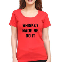 Load image into Gallery viewer, Whiskey T-Shirt for Women-XS(32 Inches)-Red-Ektarfa.online
