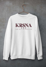 Load image into Gallery viewer, Krsna Unisex Sweatshirt for Men/Women-S(40 Inches)-White-Ektarfa.online
