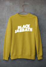 Load image into Gallery viewer, Black Sabbath Unisex Sweatshirt for Men/Women-S(40 Inches)-Mustard Yellow-Ektarfa.online

