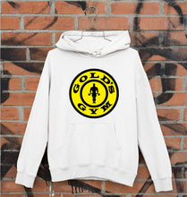 Load image into Gallery viewer, Gold&#39;s Gym Unisex Hoodie for Men/Women-S(40 Inches)-White-Ektarfa.online
