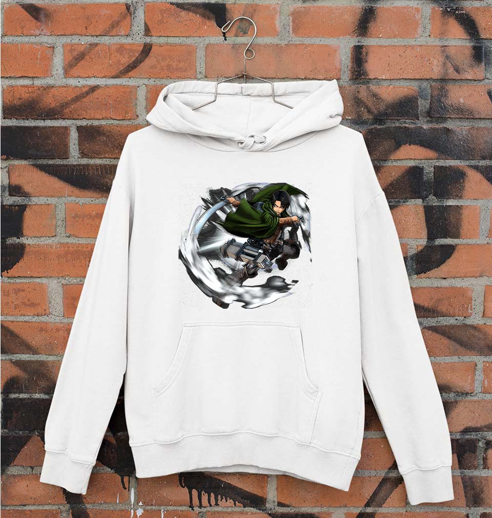 Attack on Titan Unisex Hoodie for Men/Women-White-Ektarfa.online